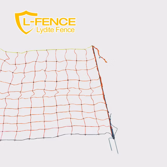 Lydite 50m Length Double Ground Spikes Electric Fence Netting for Sheep