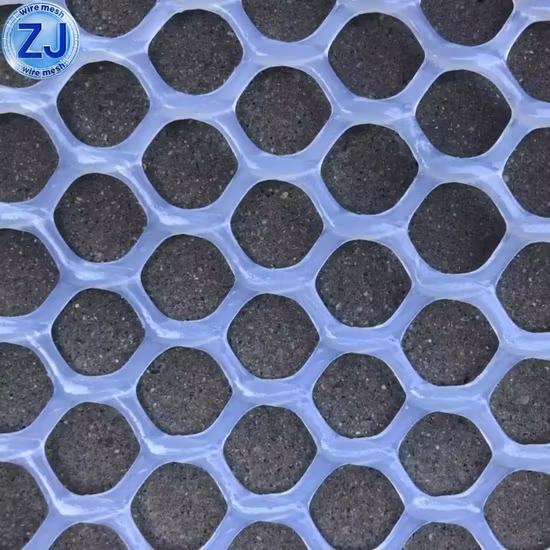 Chicken Mesh/Farm Breeding Plastic Flat Net/Extruded Poultry Netting