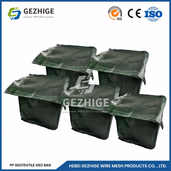 Gezhige Electric and Hot-Dipped Galvanized Types Gabions Suppliers Rock Netting Bag China Wide Range of Applications Explosion-Proof Container Cage
