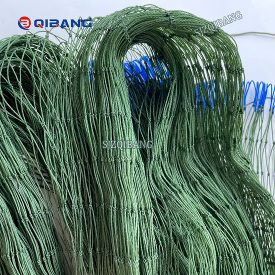 Полисильная защита от ультрафиолета, завязанная полиэтиленовая нейлоновая мультифиламентная сетка для забора для птицы, рыбалки, футбола, тенниса, спорта